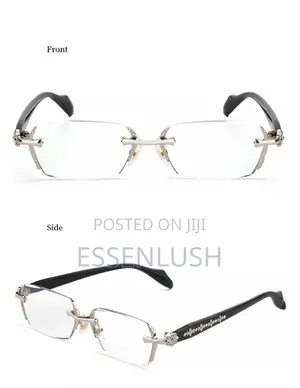 Rimless Photochromic Blue Light Glasses – Transition / Anti-Glare