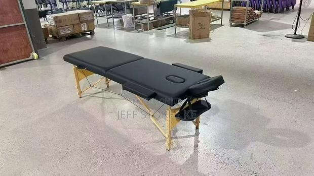 70 Cm Massage Bed Wooden - main view