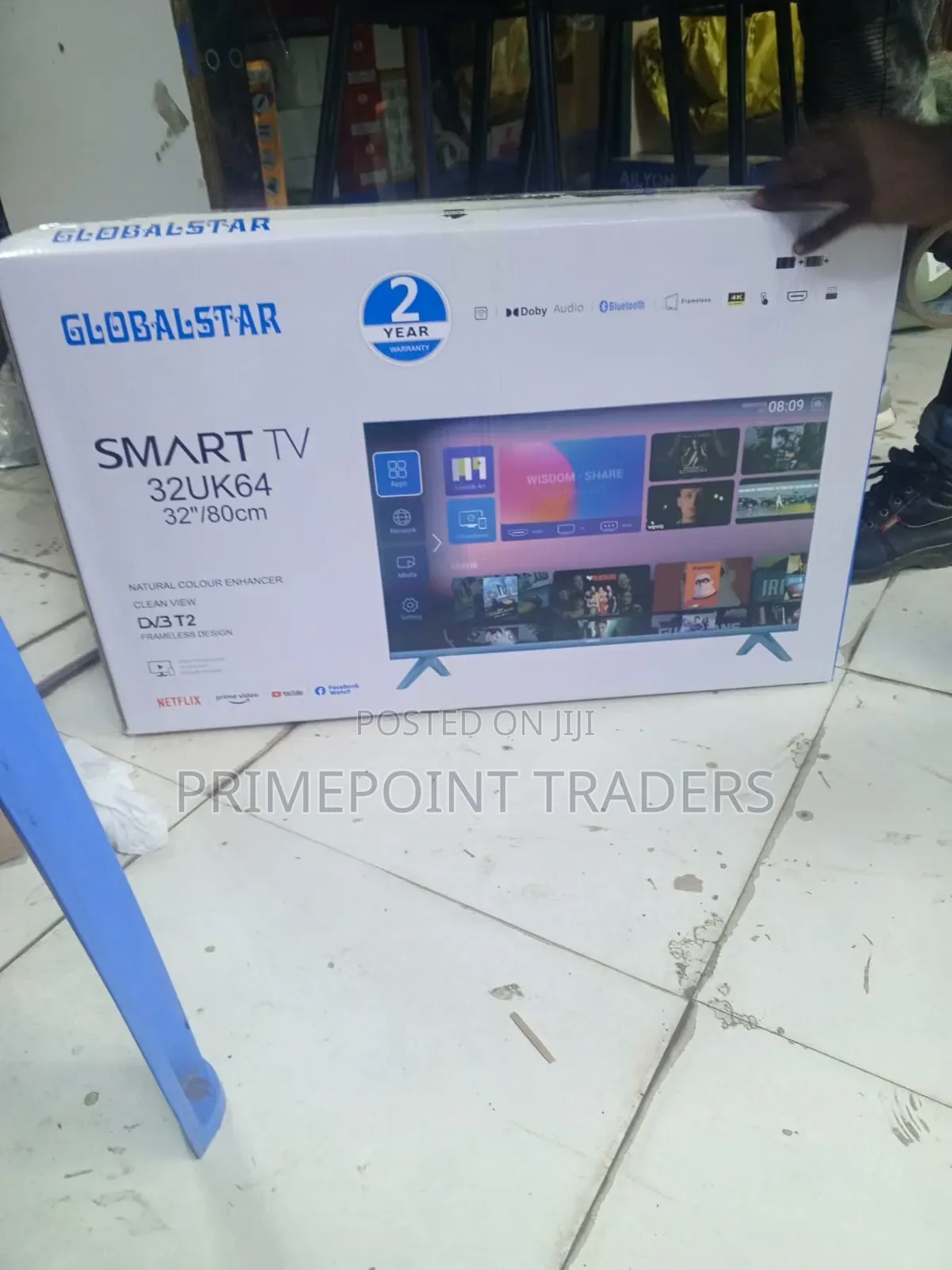 Globalstar 32 Inch Smart Android TV – Entertainment, Apps and More