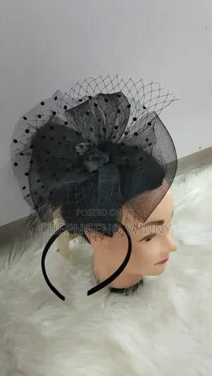 Red,black and Green Fascinators Available