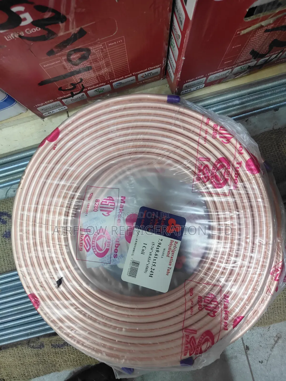 5/16 Maksal Copper Pipe