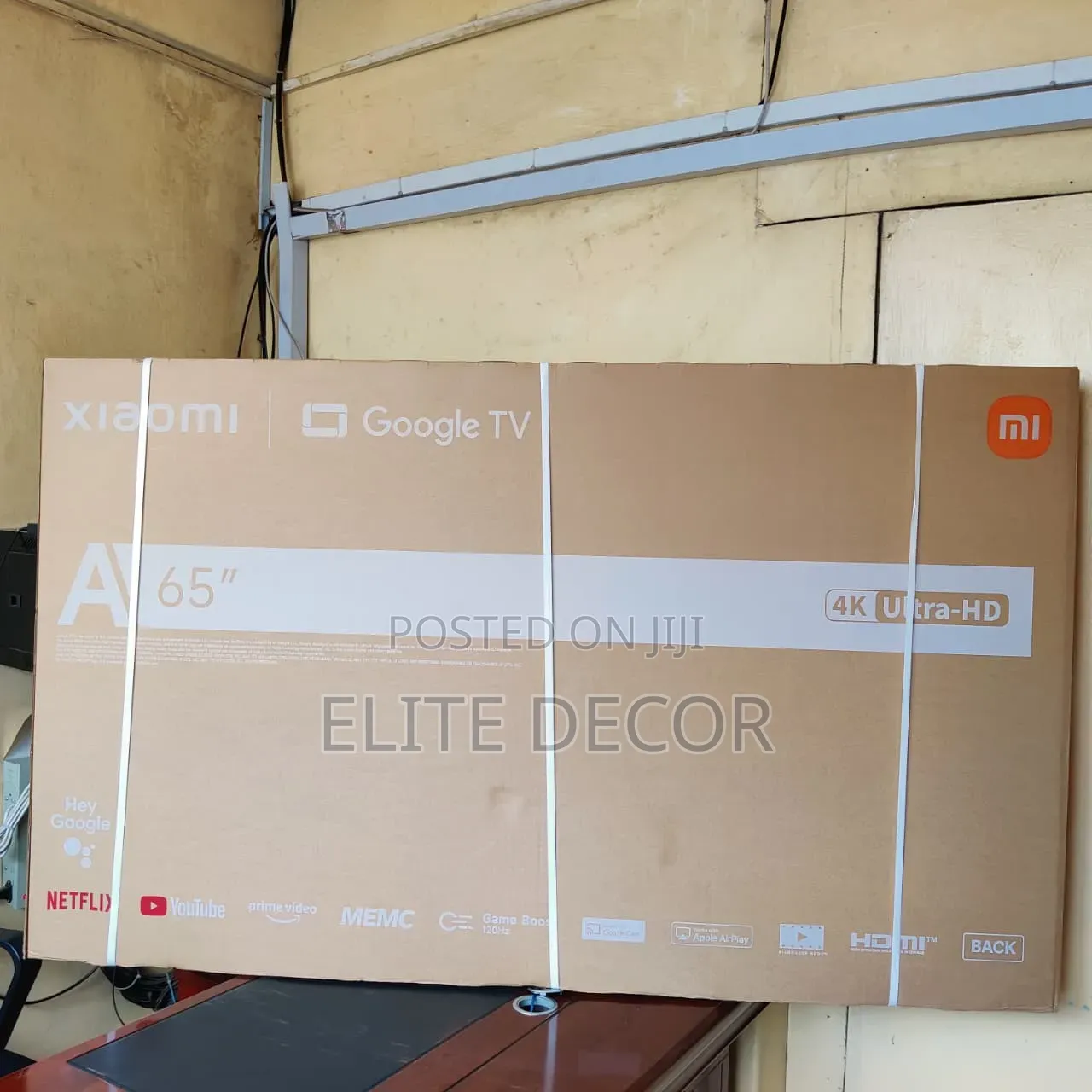 Xiaomi 65-Inch TV a SeriesK UHD Google TV –
