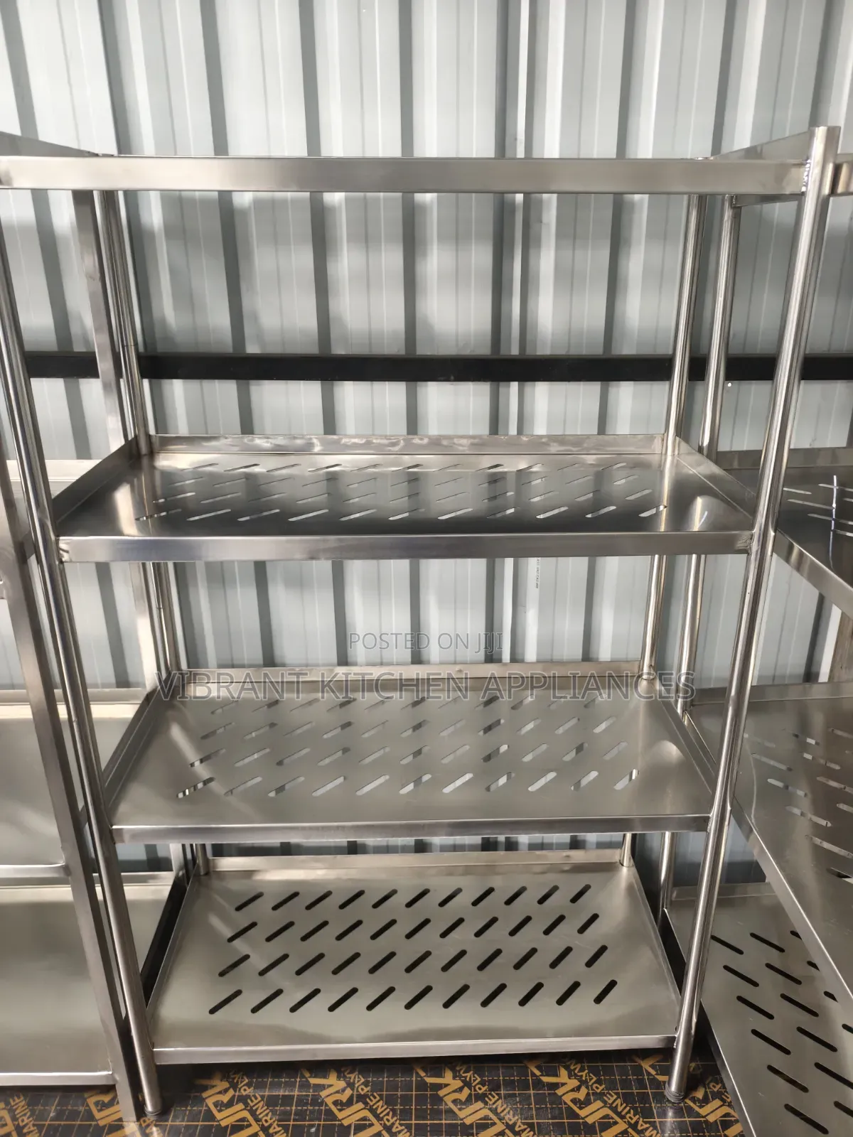Perforated Kitchen Storage Rack