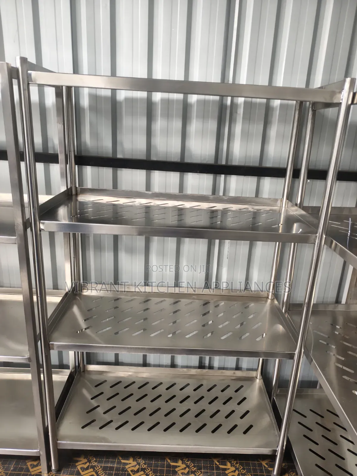 Perforated Kitchen Storage Rack