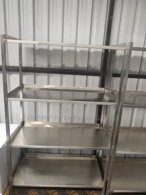 Four‐Tier Kitchen Storage Rack