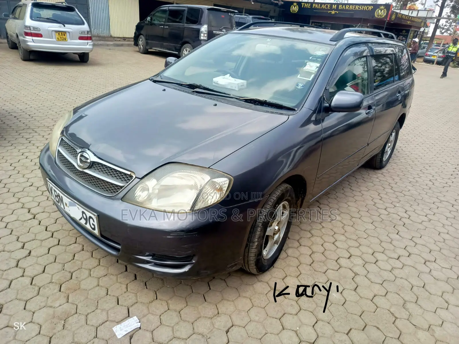 Toyota Corolla Fielder 2005 Gray
