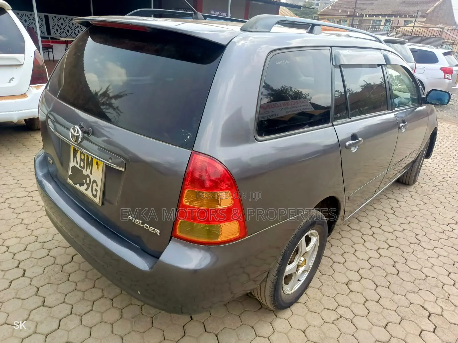 Toyota Corolla Fielder 2005 Gray