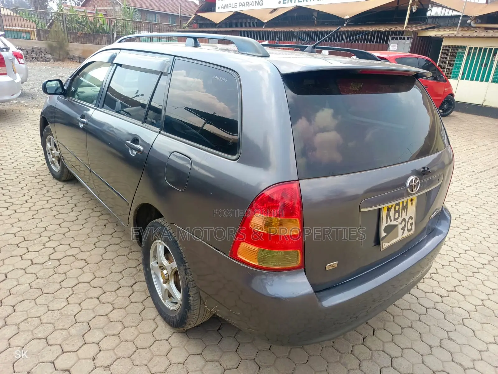 Toyota Corolla Fielder 2005 Gray