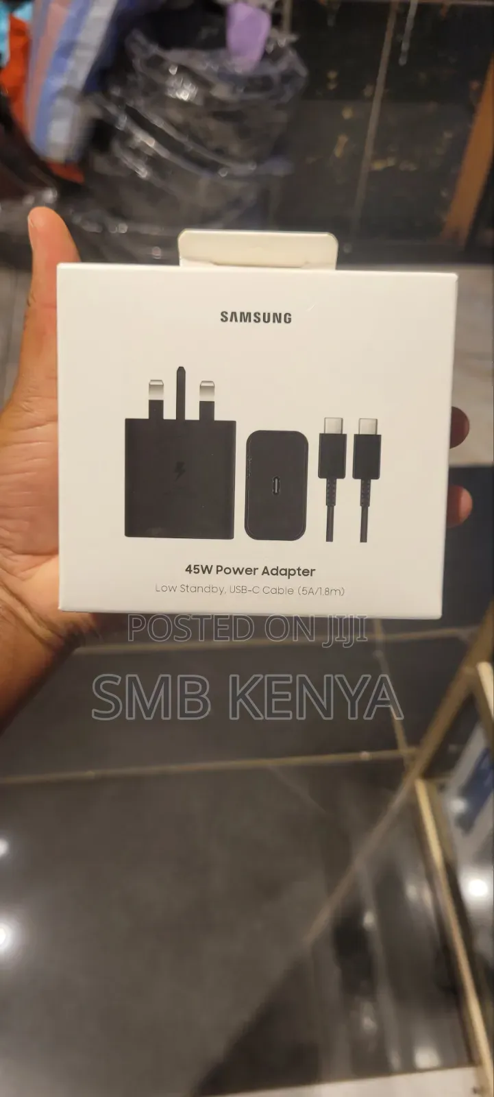 Samsung 45W Type-C Fast Charger With 1.8M Charging Cable
