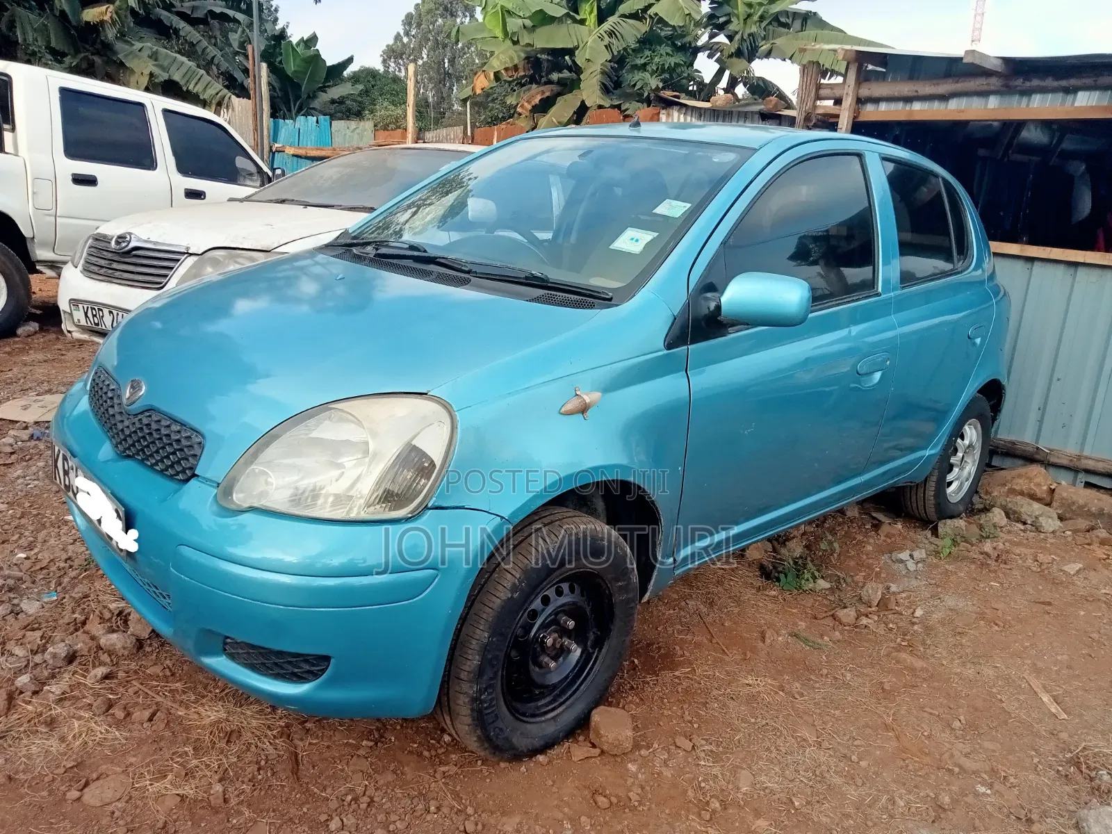 Toyota Vitz 2003 Blue