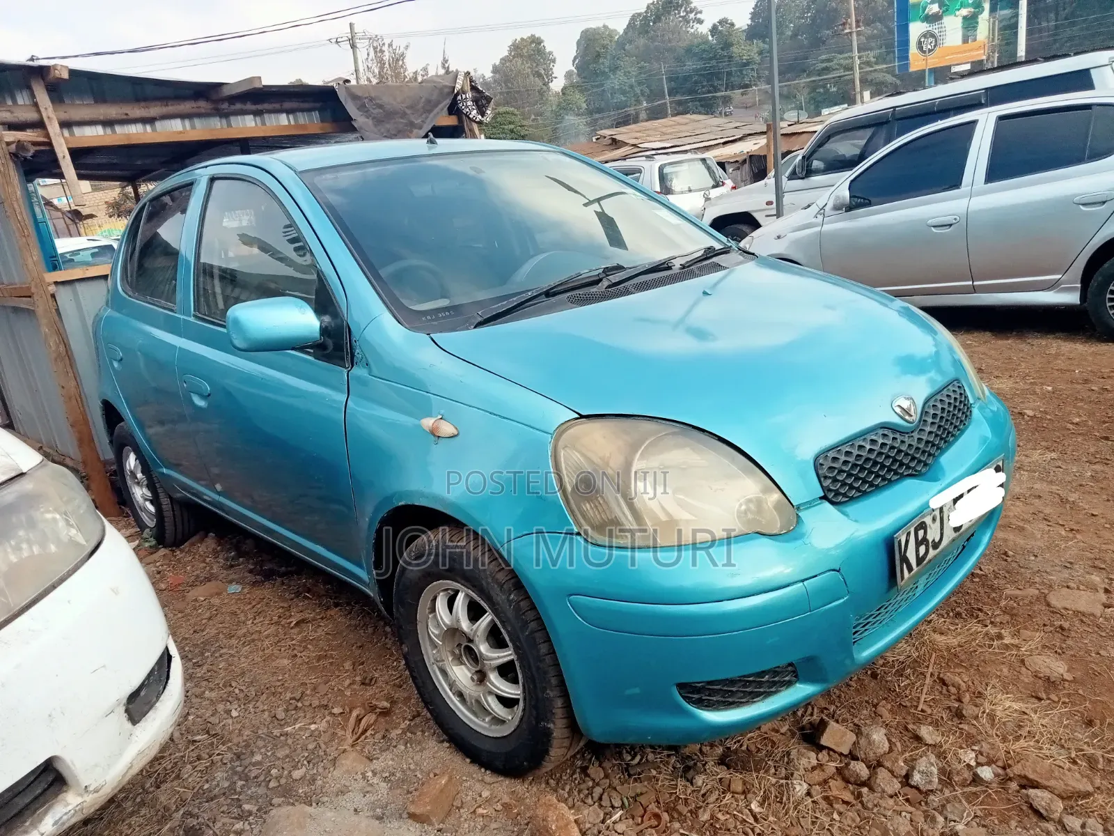 Toyota Vitz 2003 Blue
