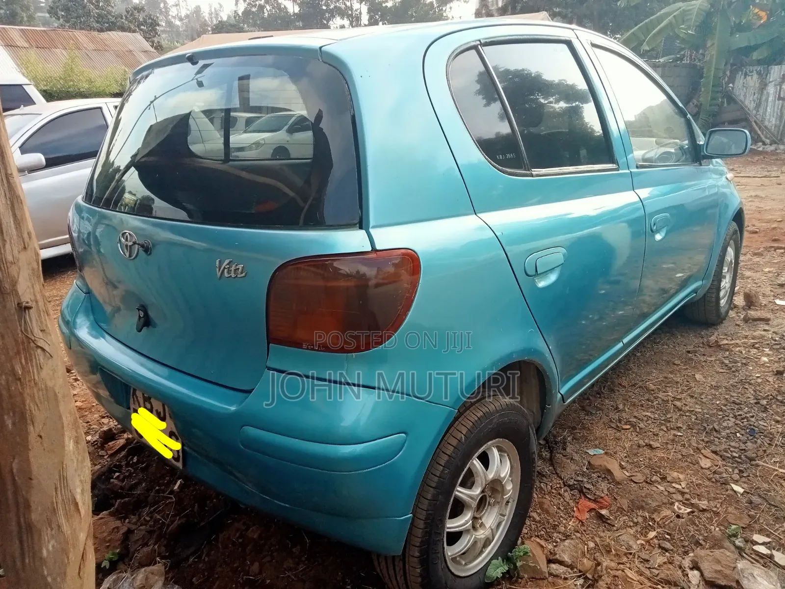 Toyota Vitz 2003 Blue