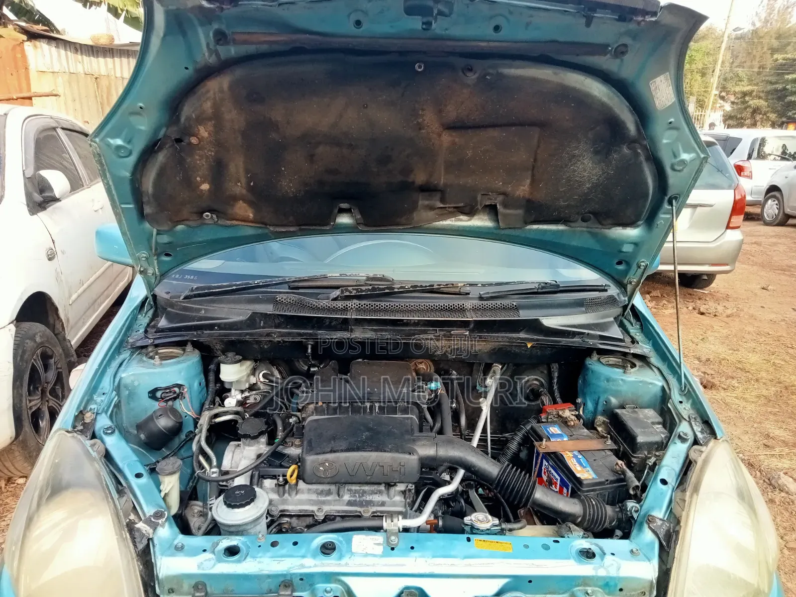 Toyota Vitz 2003 Blue
