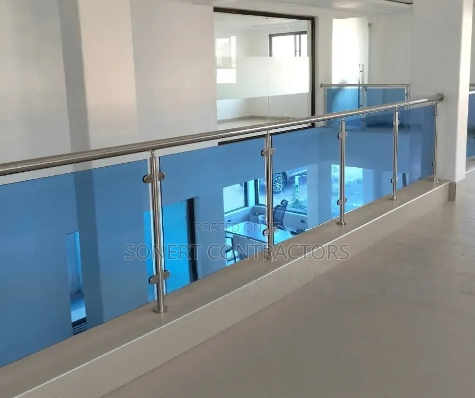 Handrail Stainless Steel Barrier Glass