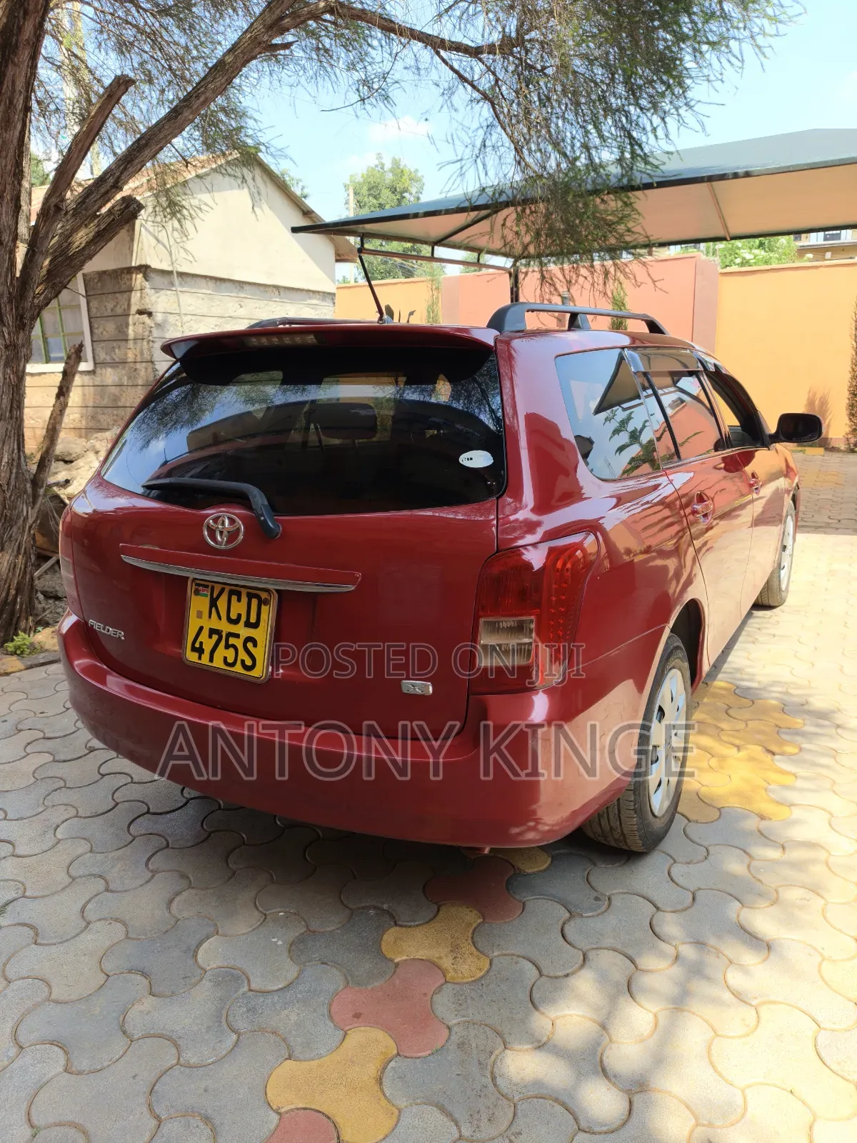 Toyota Corolla Fielder 2009 Red