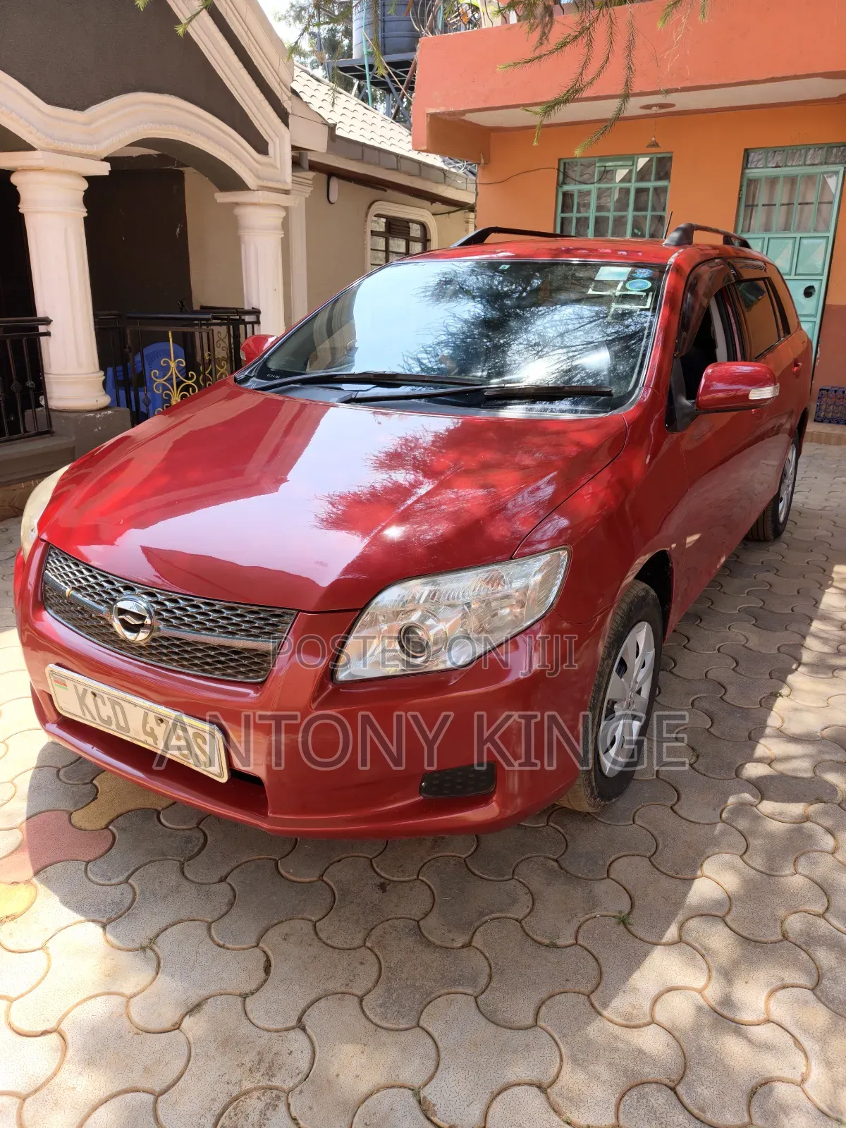 Toyota Corolla Fielder 2009 Red