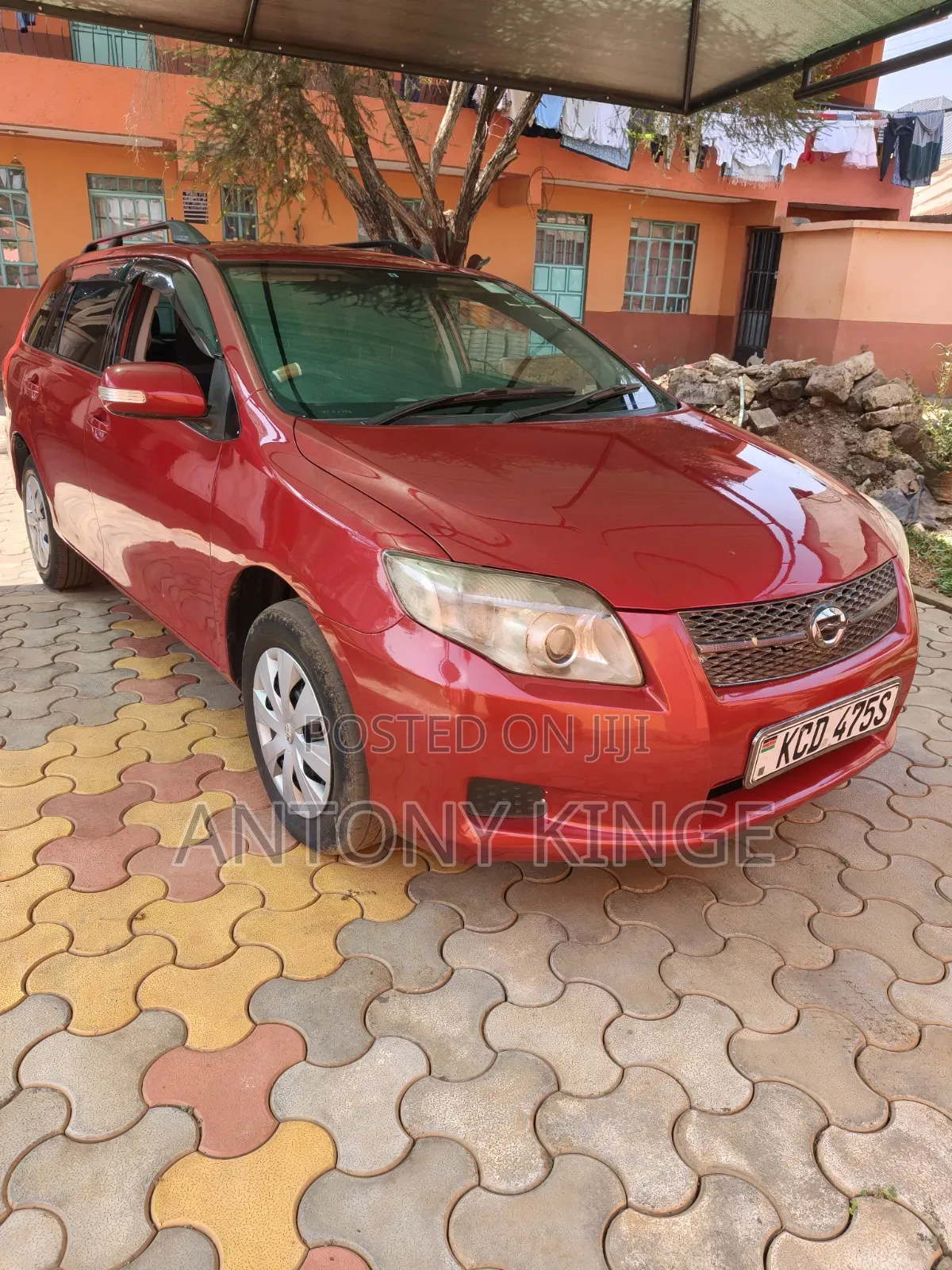 Toyota Corolla Fielder 2009 Red