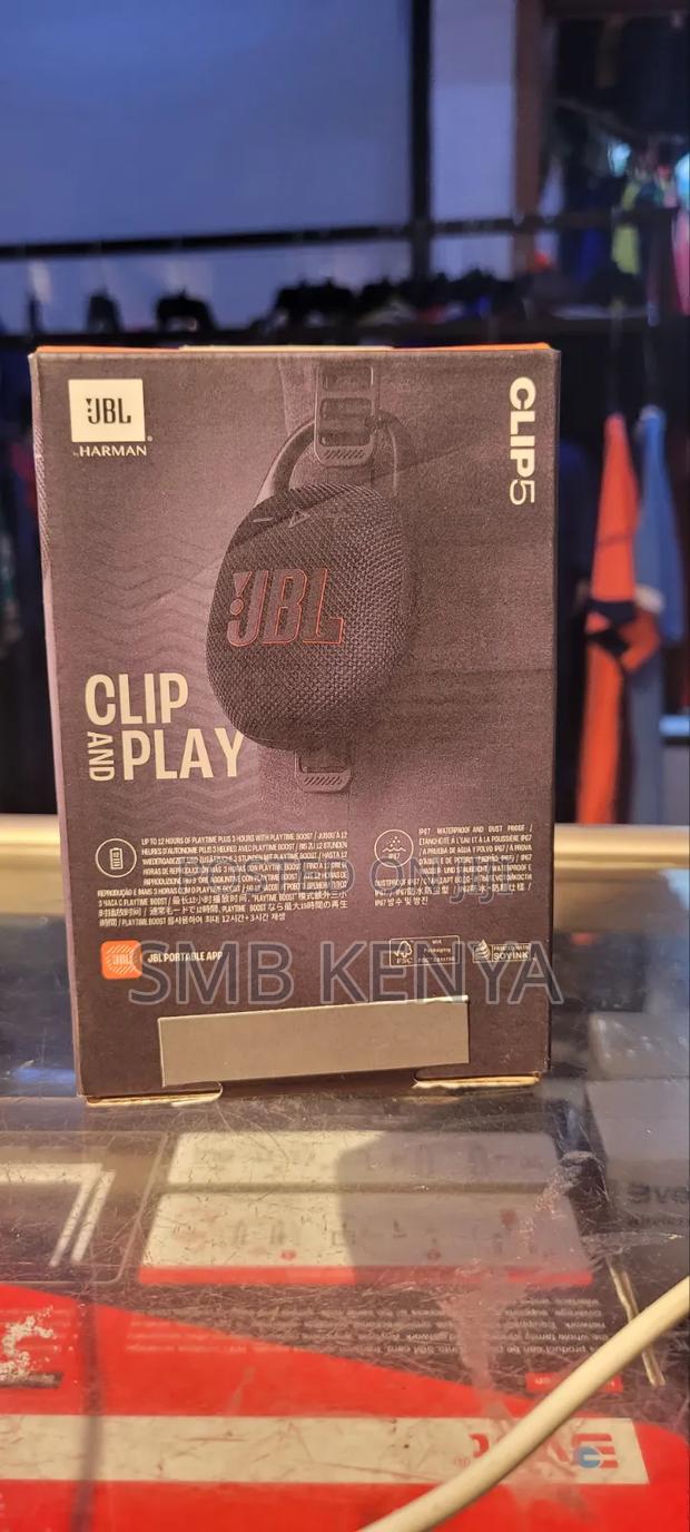 Original JBL Clip 5 Bluetooth Speaker V5.3 - thumbnail 3