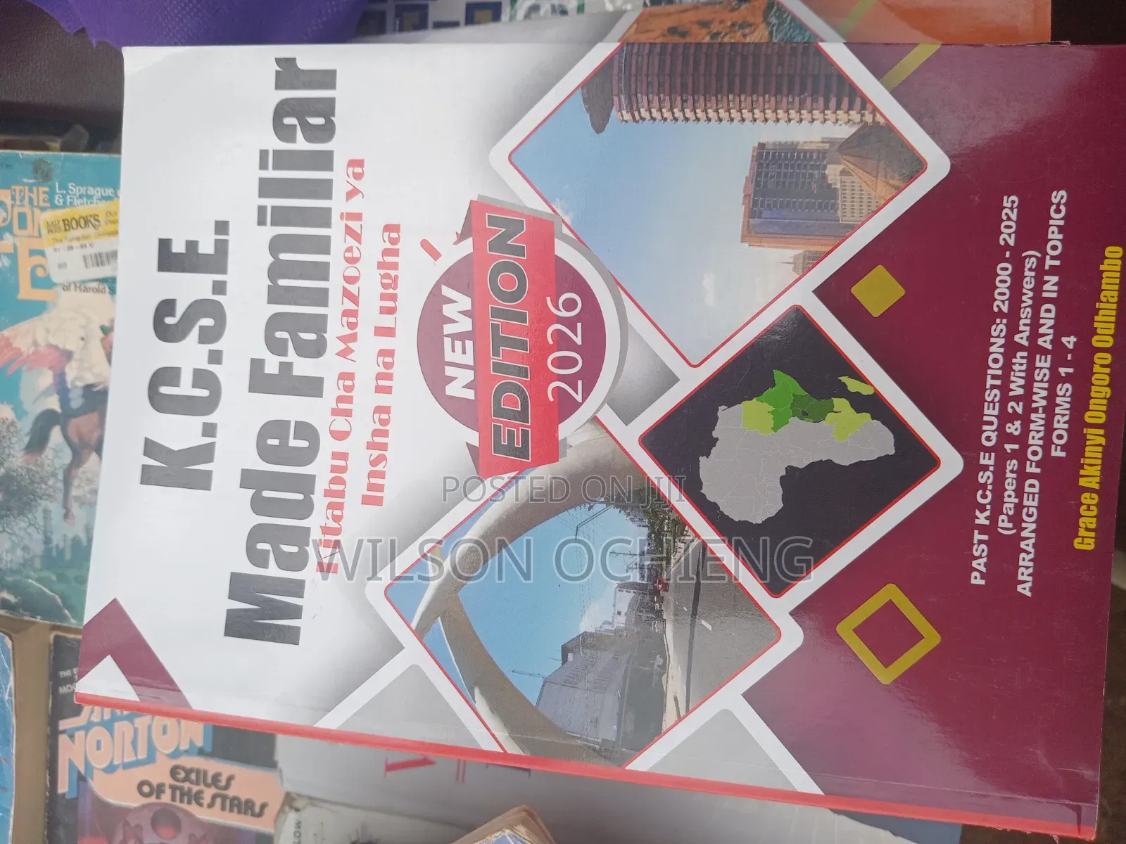 Made Familiar History, Maths, English,chemistry,Geo, Kiswahili, Cre,