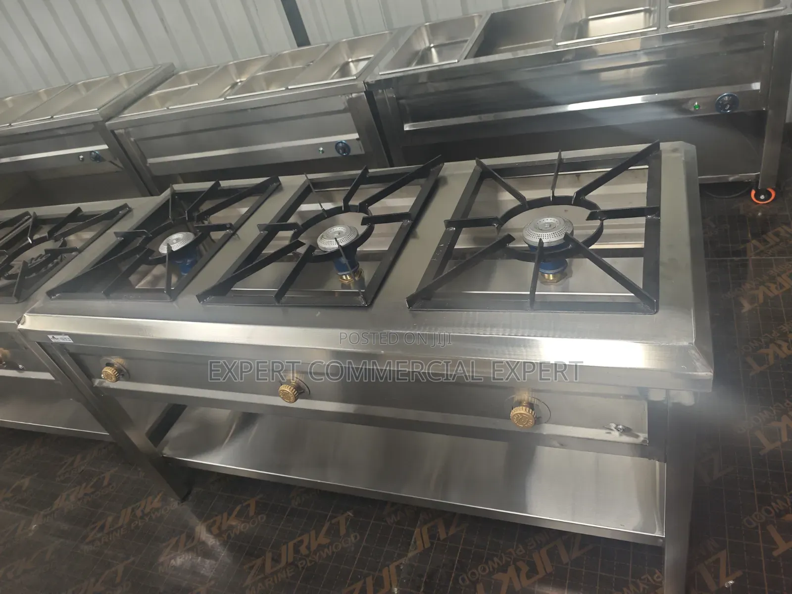 High Pressure Three Burner