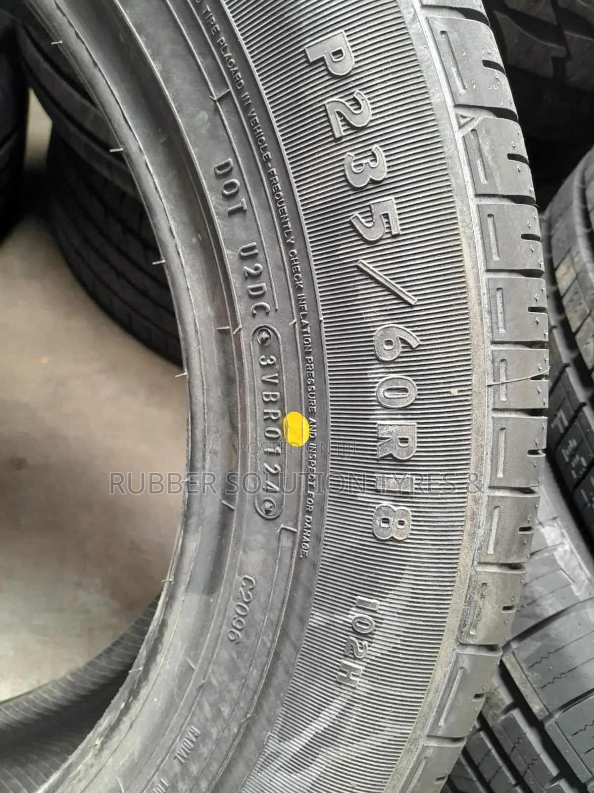 235 /60 R18 Goodyear Tyres 102H Eagle RSA All Weather Condition