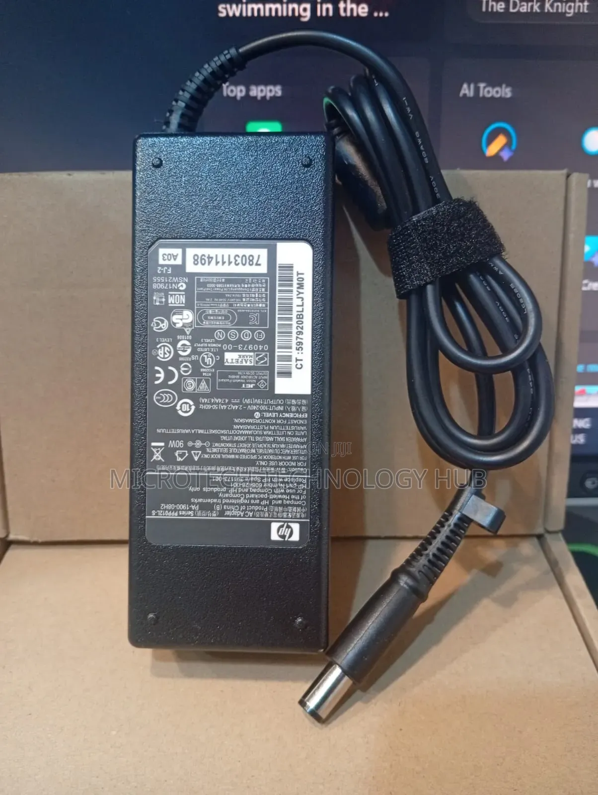 HP Big Pin Laptop Charger 90W 19V 4.74A