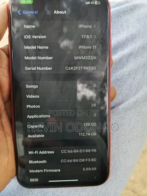 Apple iPhone 11 128 GB Red