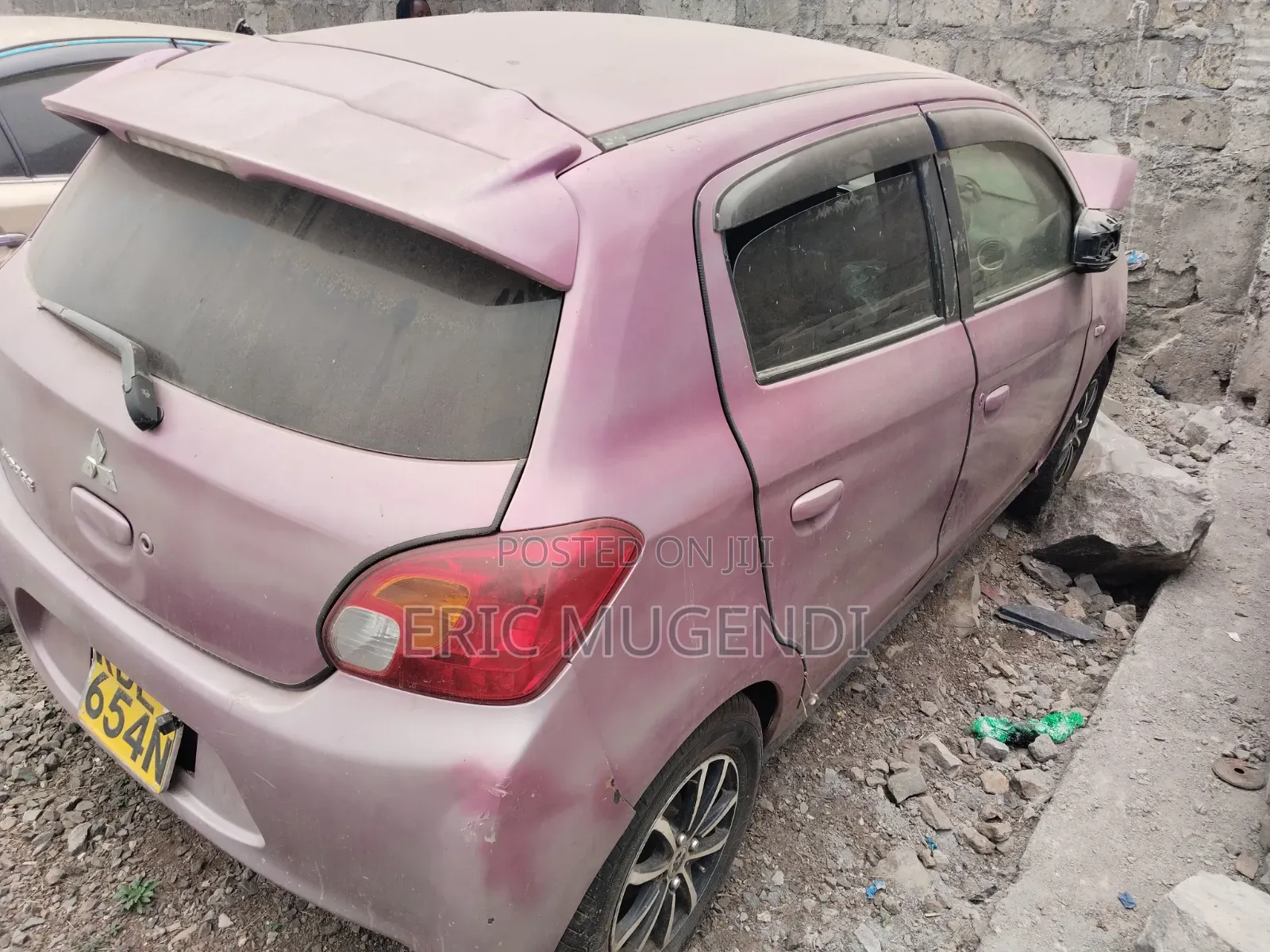 Mitsubishi Mirage 2014 Pink