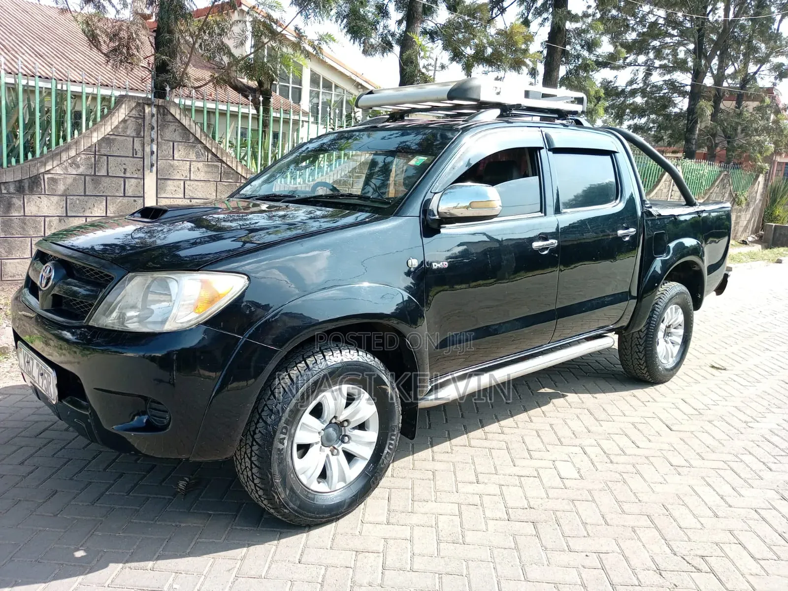 Toyota Hilux 3.0 D-4D Double Cab 4x4 Raider 2007 Black