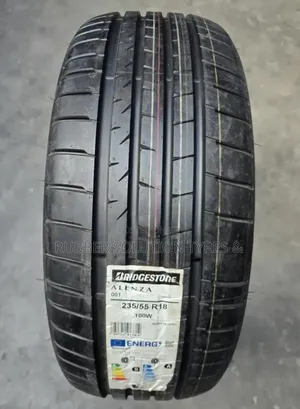 235 /55 R18 Bridgestone Tyres 100w Alenza 001