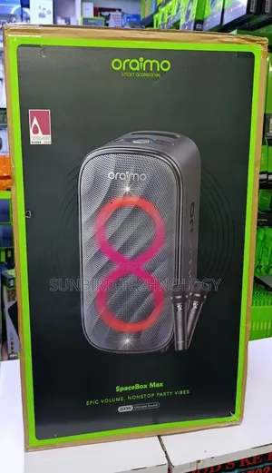 Oraimo 200w Ultimate Sound Epic Volume, Spacebox Max With Microphone