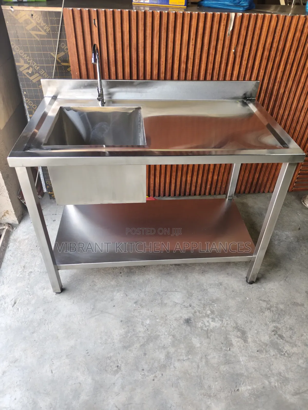 Single Bowl Stainless Steel Sink