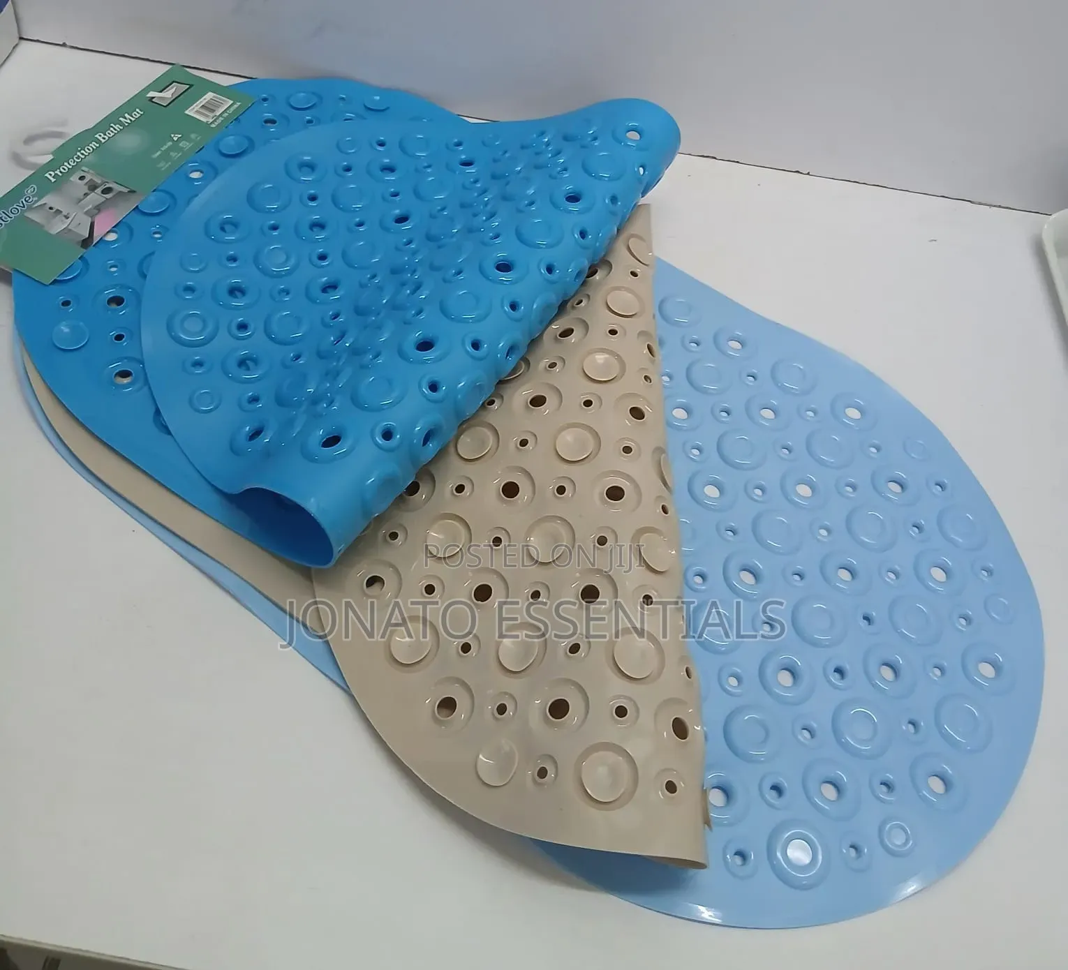 Non Slip Bath Mat Anti Skid Shower Mat With Suction Cups