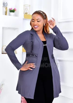 Elegant Grey Kimono