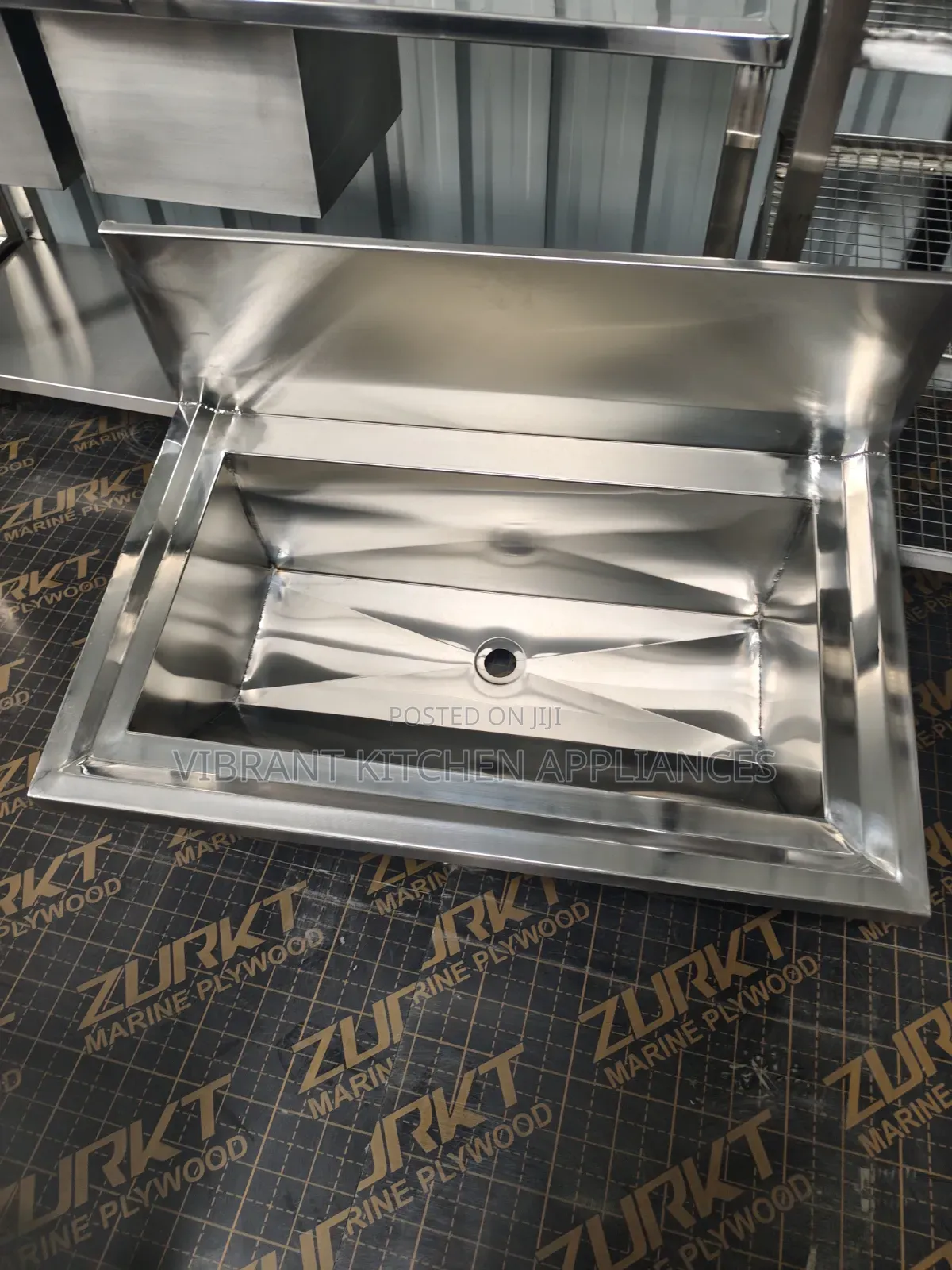 Stainless Steel Scrub Sink