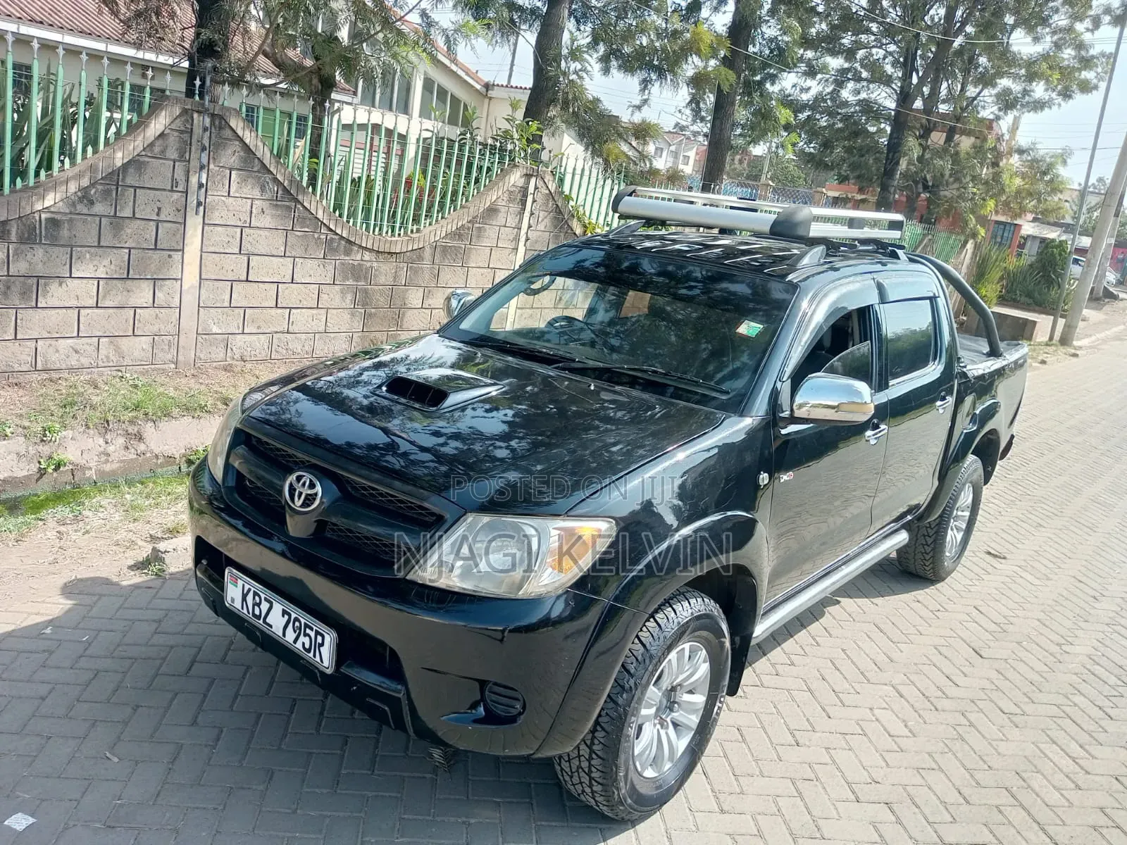 Toyota Hilux 3.0 D-4D Double Cab 4x4 Raider 2007 Black