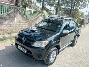 Toyota Hilux 3.0 D-4D Double Cab 4x4 Raider 2007 Black