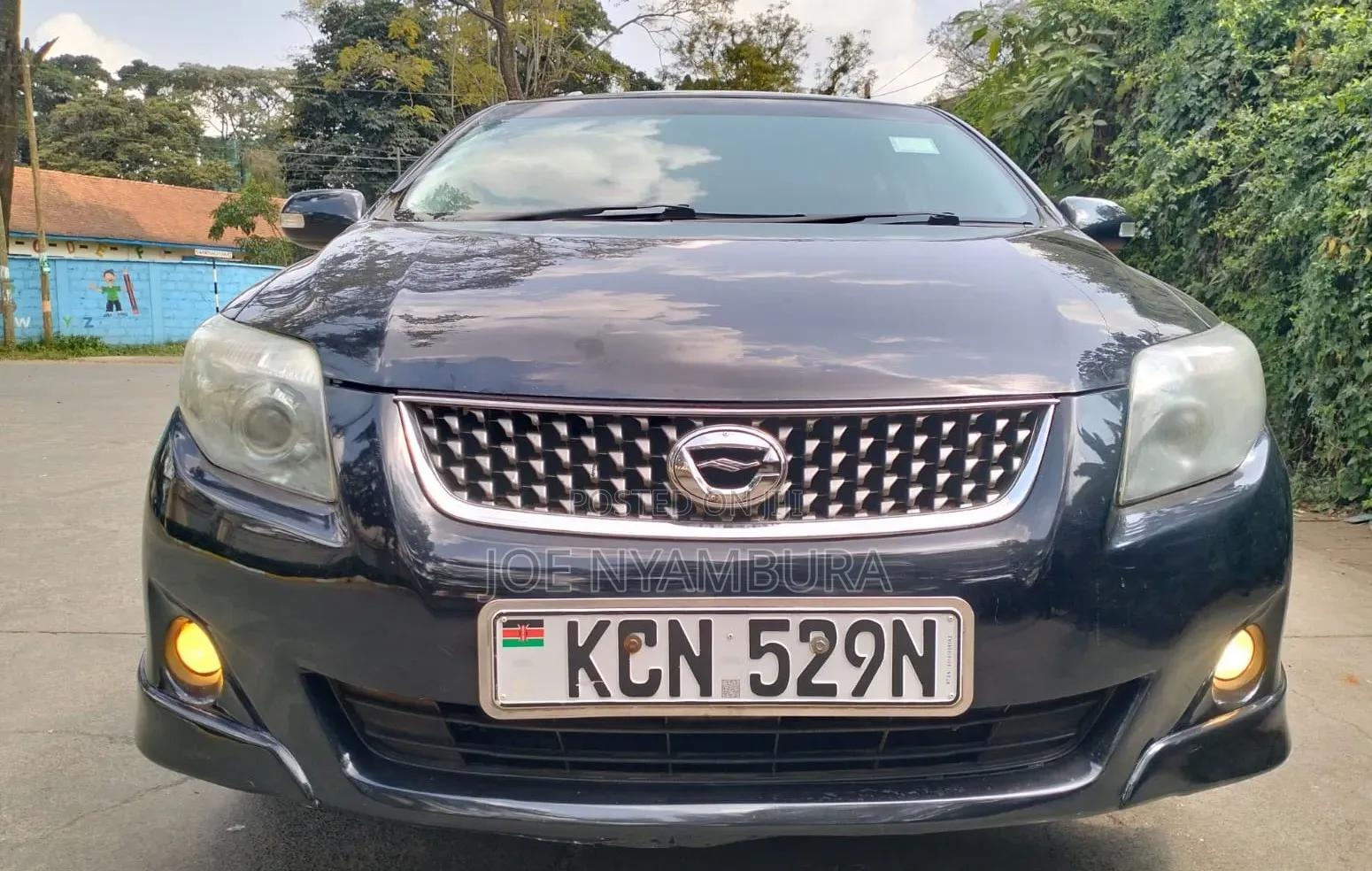 Toyota Corolla Fielder 2010 Black