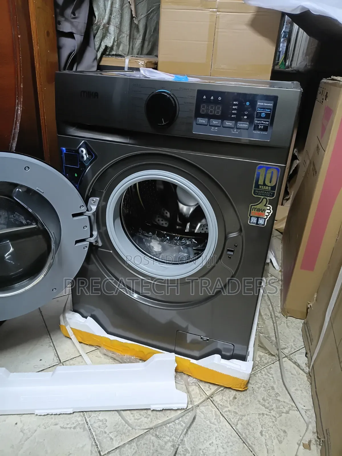 Washing Machine-Mika 8KG Smart Front Load Washer
