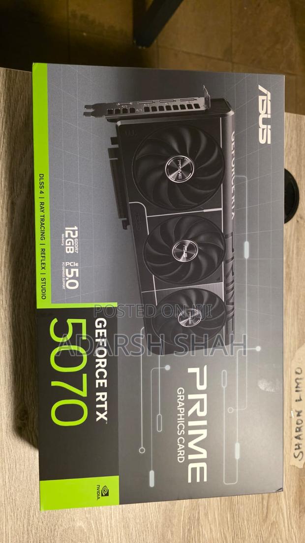 NEW RTX 5070 Graphics Card GPU - ASUS Prime - thumbnail 2