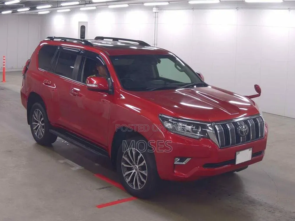 Toyota Land Cruiser Prado 2019 Red