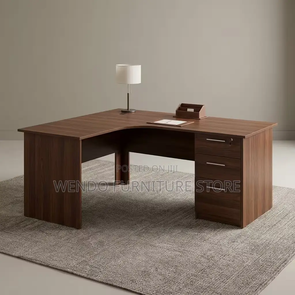 Office Desk; 1.2 Home Office Round Ergonomic Curved Desk