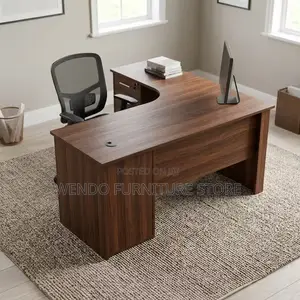 Office Desk; 1.2 Home Office Round Ergonomic Curved Desk