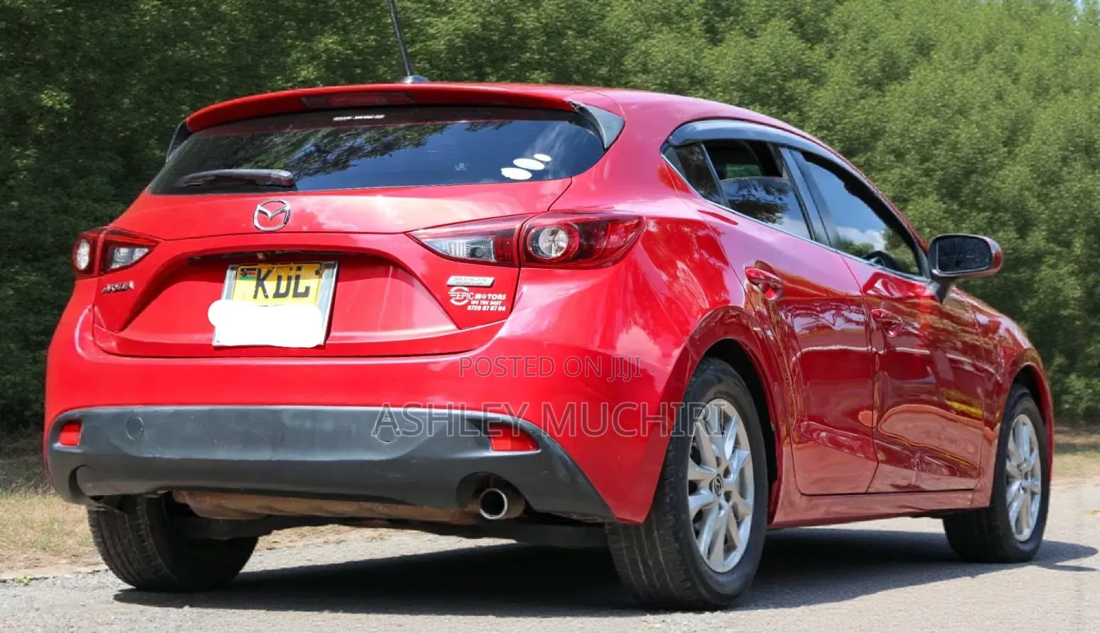 Mazda Axela 2016 Red