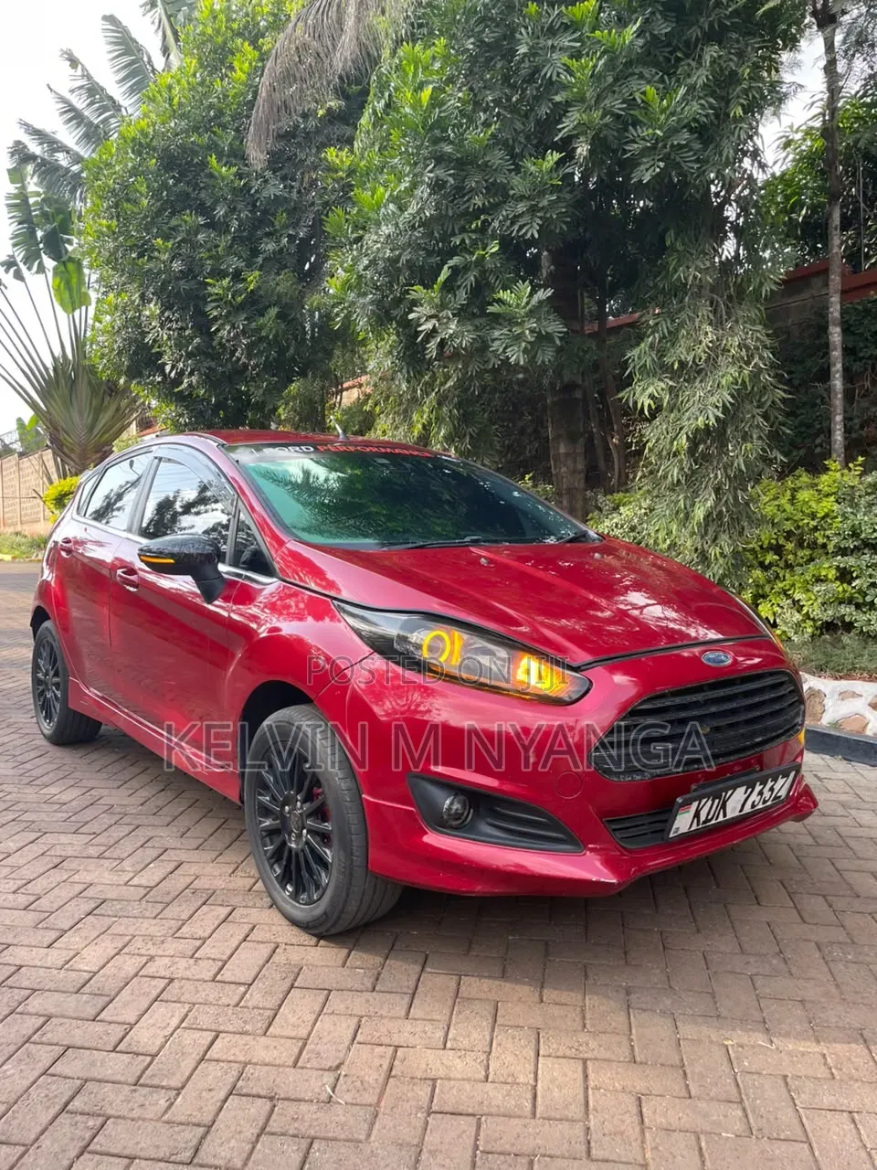 Ford Fiesta 2015 Red