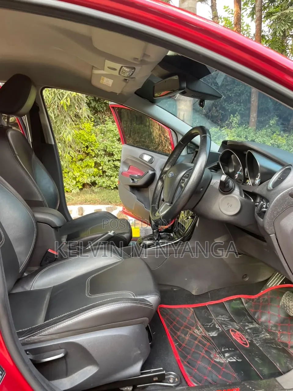 Ford Fiesta 2015 Red