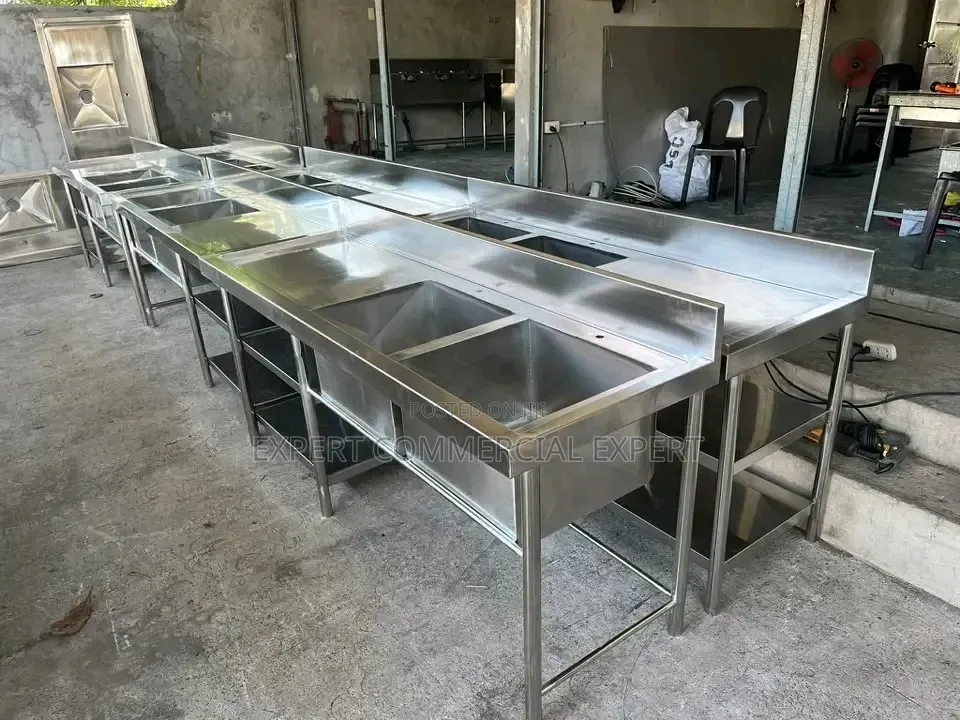 Commercial Double Sink