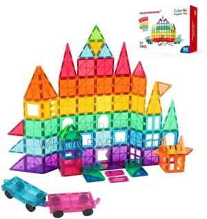 96PCS Magnetic Tiles Set