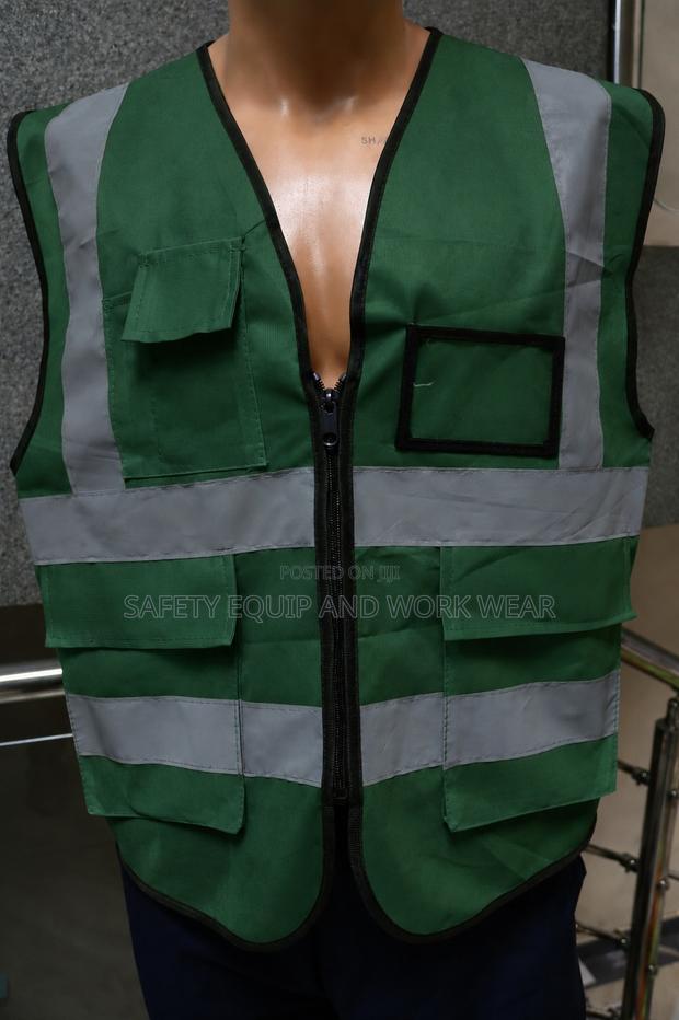 Reflective Vest With Pockets - main view