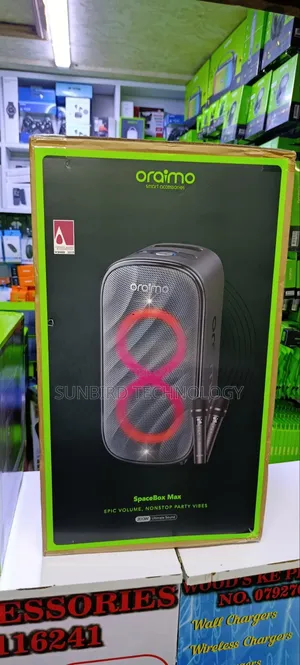 Oraimo 200w Spacebox Max With Microphone Portable Speaker